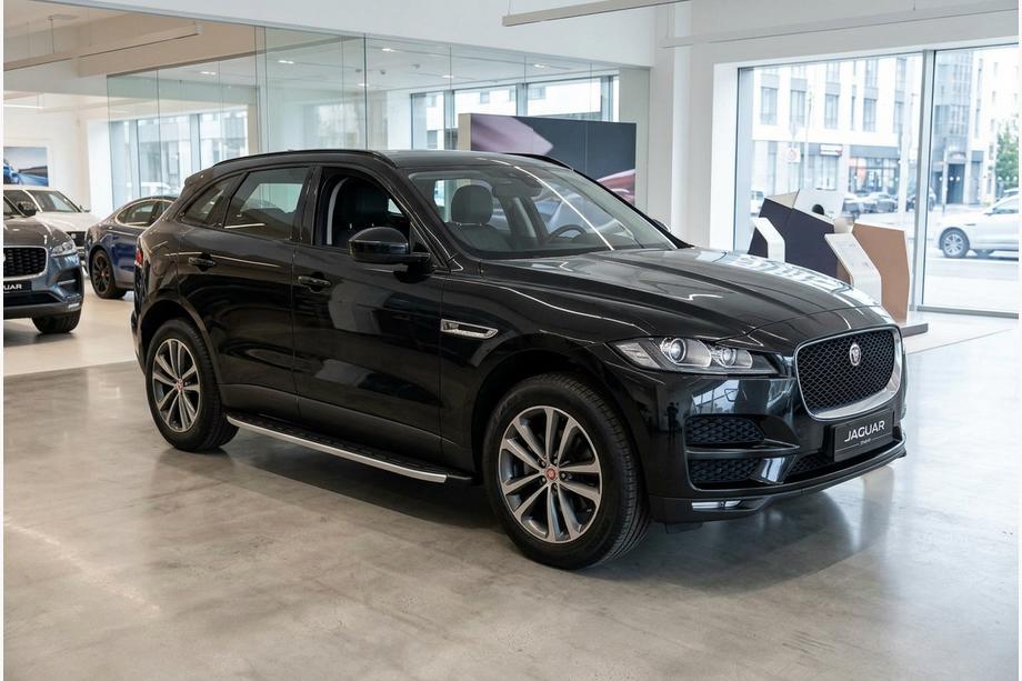 Jaguar F-PACE 2016- Seitenschweller Fullmond (2 Stk., Aluminium) Image