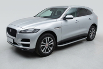 Jaguar F-PACE 2016- Seitenschweller Tayga Grey (2 Stk., Aluminium) Foto 1