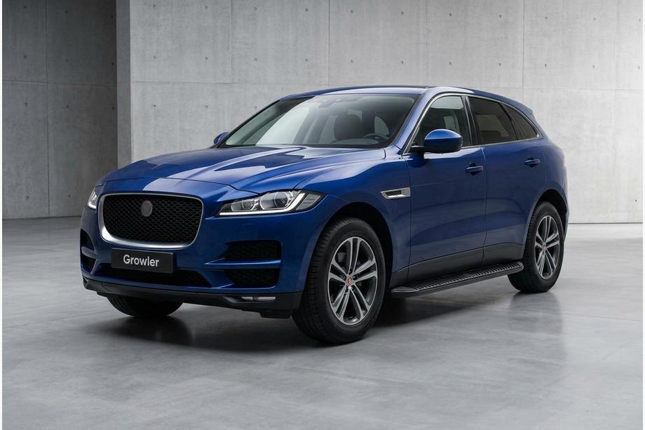 Jaguar F-PACE 2016- Seitenschweller Tayga Black (2 Stk., Aluminium) Image