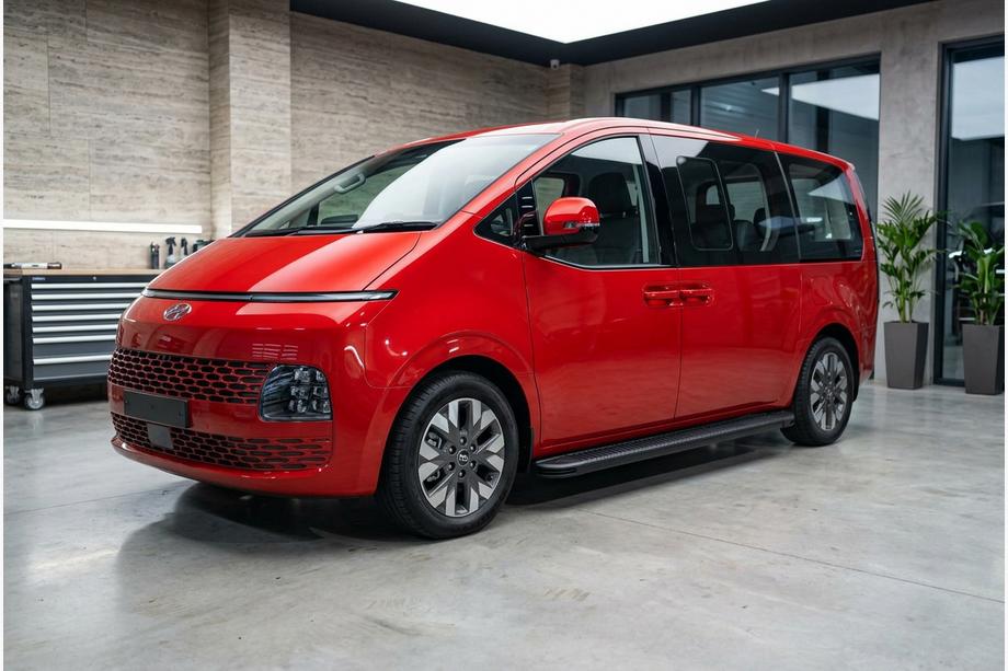 Hyundai Staria 2021- Seitenschweller Maya V1 (2 Stk., Aluminium) Image