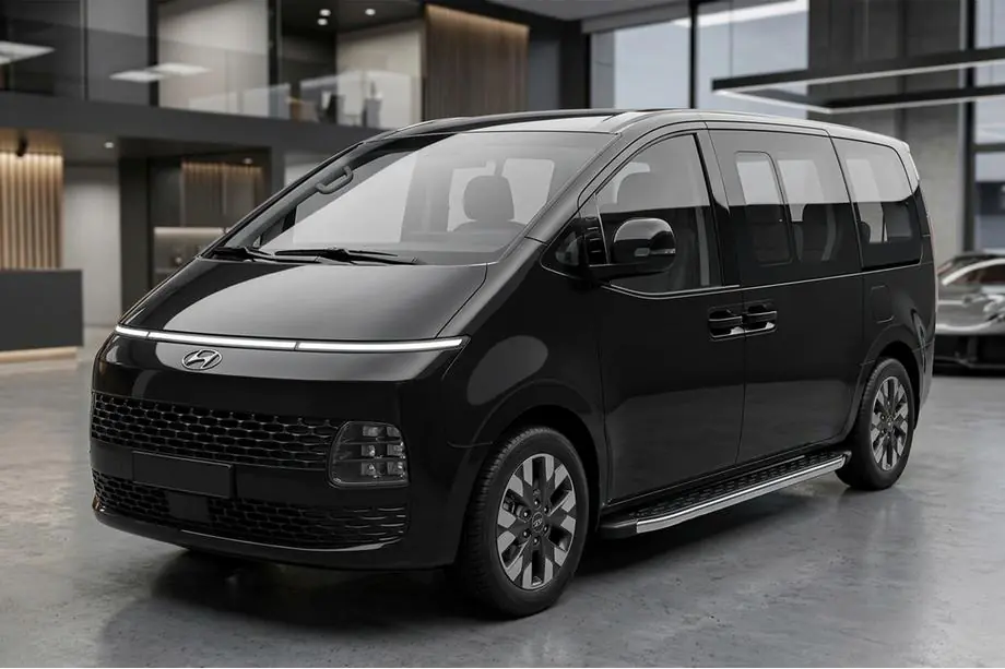 Hyundai Staria 2021- Seitenschweller BlackLine (2 Stk., Aluminium) Image
