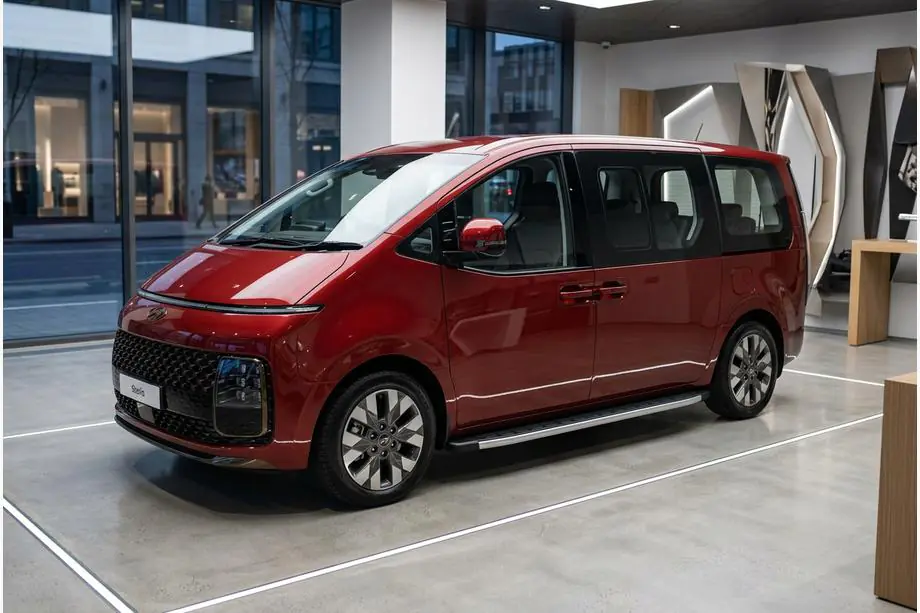 Hyundai Staria 2021- Seitenschweller Fullmond (2 Stk., Aluminium) Image