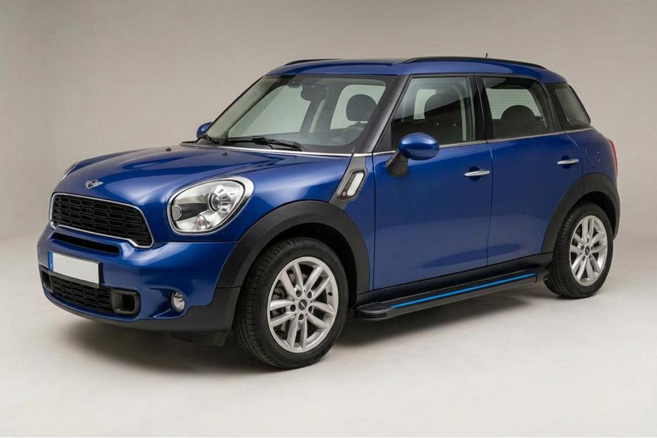 Mini Countryman R60 2010-2017 Seitenschweller Maya Blue (2 Stk., Aluminium) Image