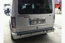 Ford Transit 2000–2014 Chromleiste über dem Kennzeichen (Edelstahl) Foto 5