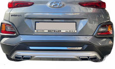Hyundai Kona 2017-2023 Front- und Heckaufsätze (2 Stk) Foto 2