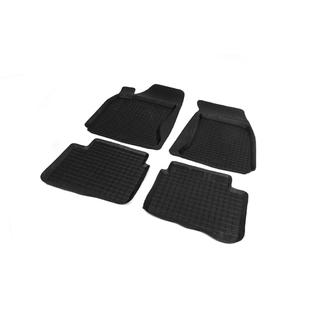 Gummimatten mit Rand (4 Stk, Polytep) Volkswagen Passat B5 1997-2005 Foto 2