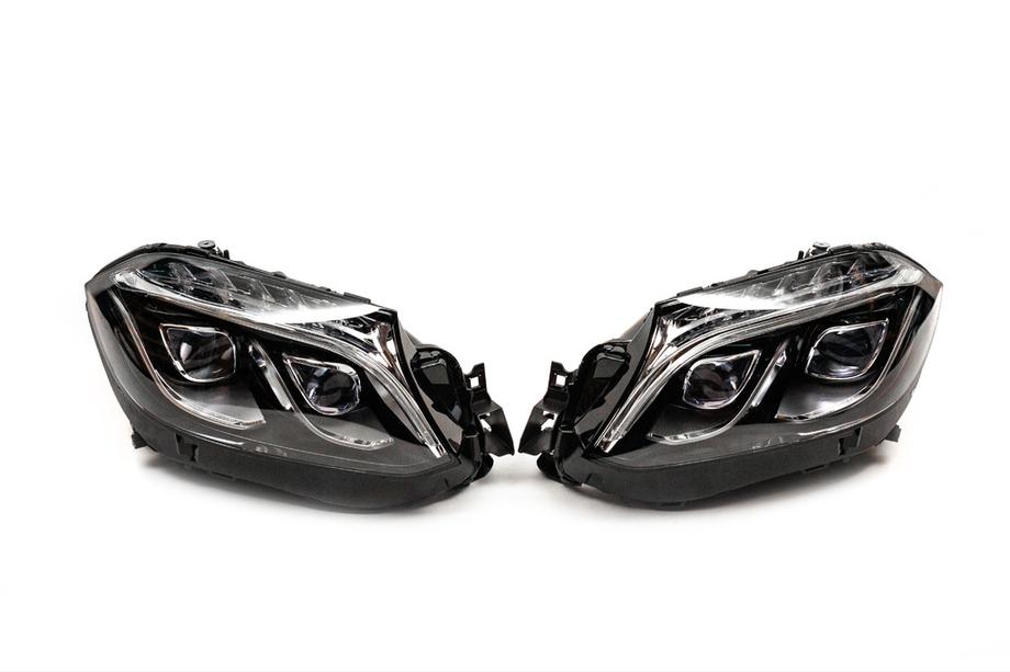 Mercedes GL/GLS class X166 2012-2019 Frontscheinwerfer Halogen auf LED (für umgebaute Fahrzeuge von GL auf GLS, 2 Stk.) Image