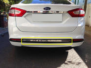 Ford Mondeo 2014-2022 Heckstoßstangenleiste Edelstahl Foto 1