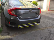 Honda Civic Sedan X 2016-2021 Edelstahl Ladekantenschutz hinten Foto 1