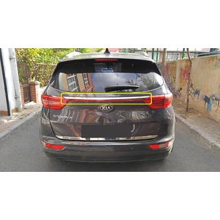 Chromleiste über dem Kennzeichen (2019-2021, Edelstahl) Kia Sportage 2015-2021 Foto 1