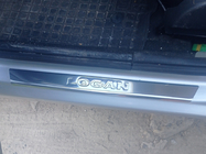 Dacia Logan MCV 2004-2014 Einstiegsleisten Edelstahl Carmos V2 (4 Stk) Foto 2