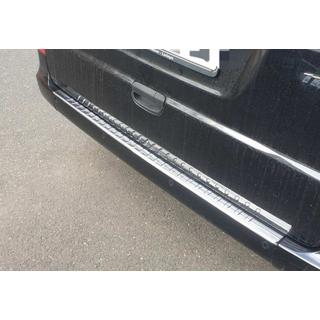 Heckstoßstangenschutz mit Kante (Carmos V2, Edelstahl) Mercedes Viano 2004-2014 Foto 1