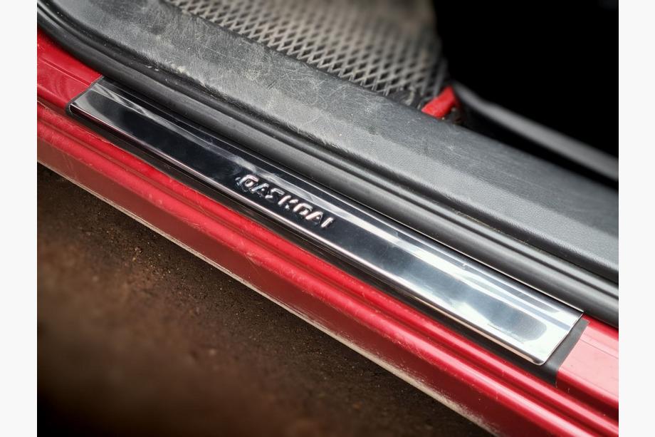 Nissan Qashqai 2007-2010 Einstiegsleisten Edelstahl (Carmos V2, 4 Stk.) Image