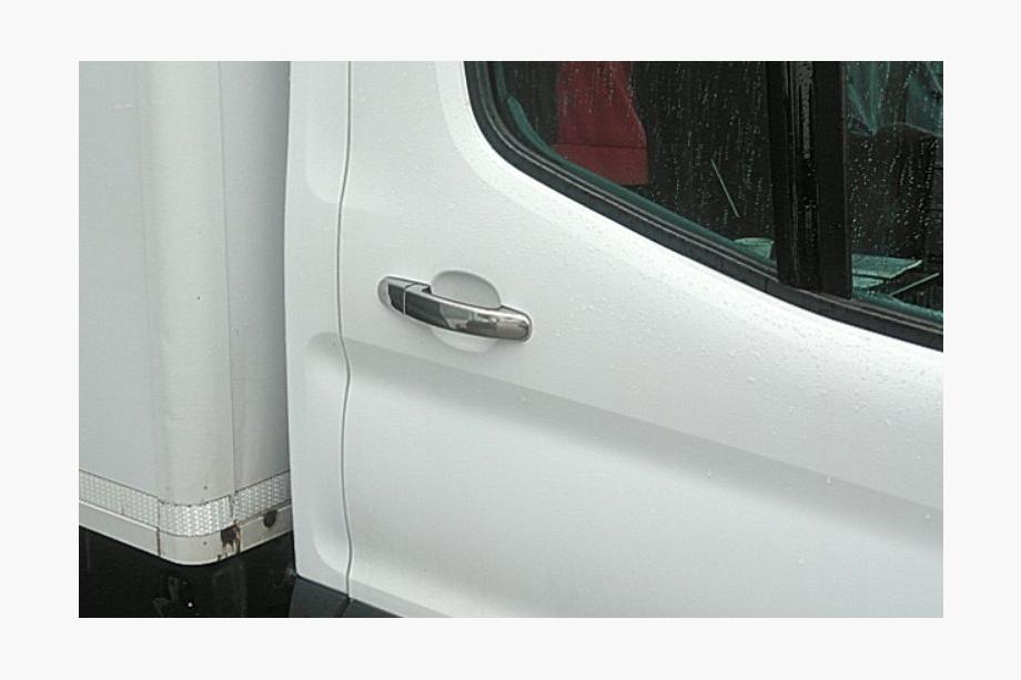 Ford Custom 2013-2022 Chrom Türgriffblenden Carmos (Edelstahl) 4 Türgriffe Foto 8
