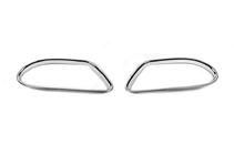 Mercedes ML W163 1997-2005 Chrom Blenden fuer Nebelscheinwerfer (2 Stk, Kunststoff) Foto 1