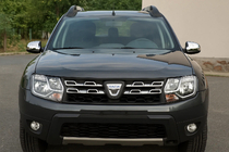 Dacia Duster 2008-2018 Spiegelabdeckungen Variante 1 (2 Stk, ABS) verchromter Kunststoff Foto 1