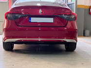 Honda Civic Sedan 2021- Heckstoßstangenschutz Edelstahl (Sedan) Foto 1