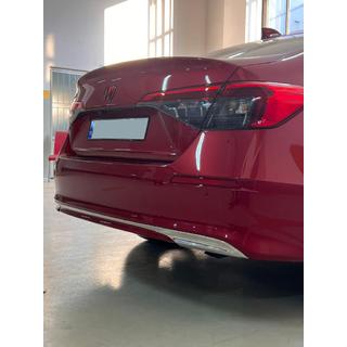 Heckstoßstangenschutz Edelstahl (Sedan) Honda Civic Sedan 2021- Foto 3