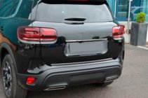 Citroen C5 Aircross 2017-2025 Chromleiste über dem Kennzeichen (Edelstahl) Foto 4