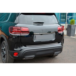 Chromleiste über dem Kennzeichen (Edelstahl) Citroen C5 Aircross 2017-2025 Foto 4