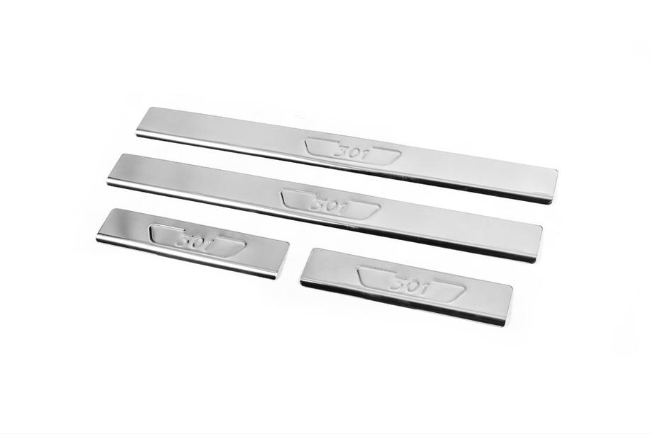 Peugeot 301 2012- Einstiegsleisten Edelstahl Carmos V2 (4 Stk) Image