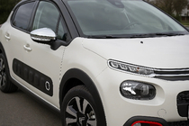 Citroen C-3 2016-2023 Spiegelabdeckungen (2 Stk, Edelstahl) Carmos - Türkischer Edelstahl Foto 1
