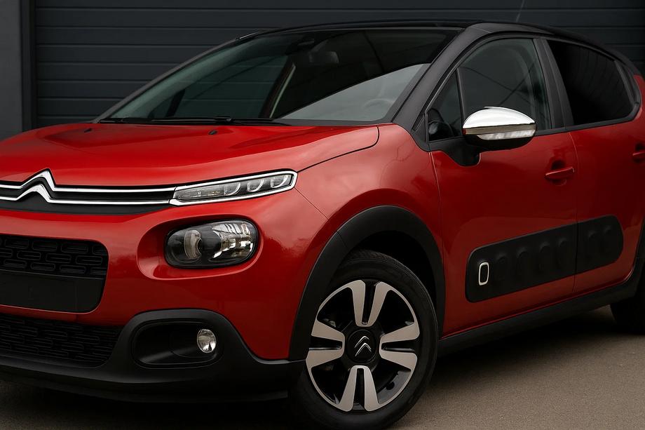 Citroen C-3 2016-2023 Spiegelabdeckungen (2 Stk, Edelstahl) OmsaLine - Italienischer Edelstahl Foto 3