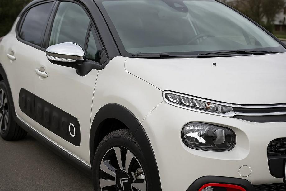 Citroen C-3 2016-2023 Spiegelabdeckungen (2 Stk, Edelstahl) Carmos - Türkischer Edelstahl Image