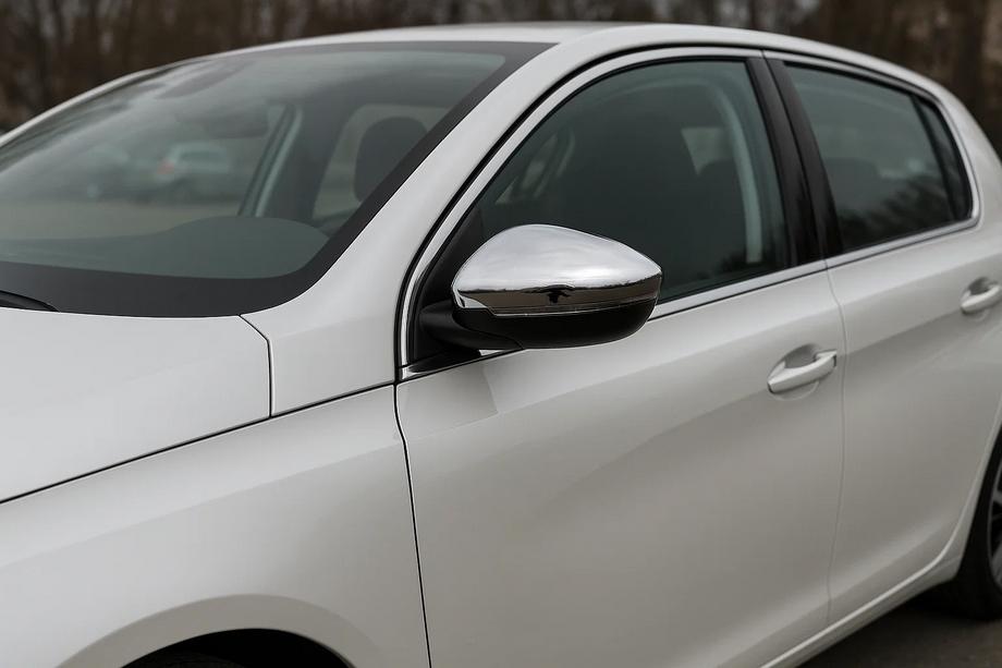 Peugeot 308 2014-2021 Spiegelabdeckungen (2 Stk, Edelstahl) Image