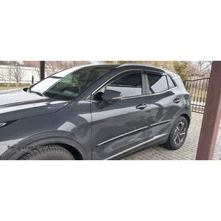 Windabweiser mit Chromleiste Niken (für SWB, 4 Stk.) Kia Sportage 2021- Foto 3