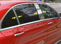 Mercedes C-class W206 2022- Edelstahl Türsäulen Zierleisten Foto 1