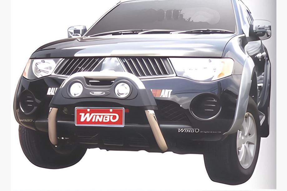 Mitsubishi L200 2006-2015 Frontbügel A124551 ohne Halterungen (Edelstahl) Image