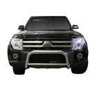 Mitsubishi Pajero Wagon IV 2006-2021 Frontbügel A126142 (ohne Halterungen, Edelstahl) Foto 1