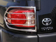 Toyota FJ Cruiser 2006-2022 Schutz für Rückleuchten (Edelstahl, 2 Stk) Foto 8