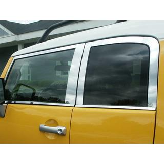 Fensterzierleisten Set Edelstahl 16-teilig Toyota FJ Cruiser 2006-2022 Foto 4