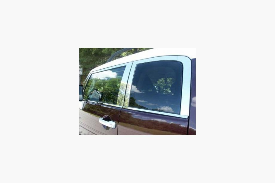 Toyota FJ Cruiser 2006-2022 Fensterzierleisten Set Edelstahl 16-teilig Foto 10