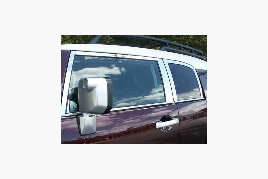 Toyota FJ Cruiser 2006-2022 Fensterzierleisten Set Edelstahl 16-teilig Foto 7