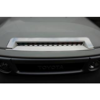 Chrom Motorhaubenabdeckung (Edelstahl) Toyota FJ Cruiser 2006-2022 Foto 3