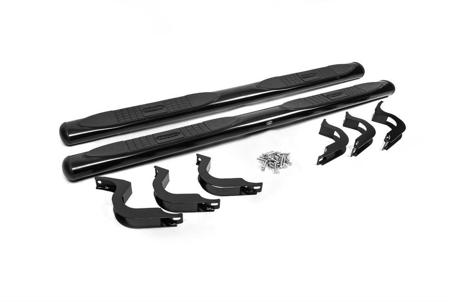 Toyota FJ Cruiser 2006-2022 Seitliche Rohre B098602 (2 Stk., Edelstahl) (schwarz) Image
