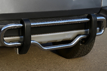 Toyota FJ Cruiser 2006-2022 Heckschutz D098616 (Edelstahl) Foto 2