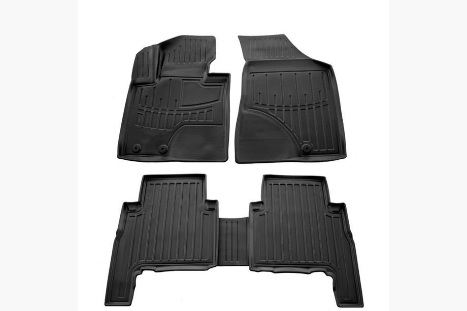 Kia Sorento II XM 2009-2014 Gummimatten Stingray 3D 2009-2012 (5-teilig, Polyurethan) Image