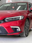Honda Civic Sedan 2021- Abdeckungen für Nebelscheinwerfer (2 Stk, Edelstahl) Foto 3