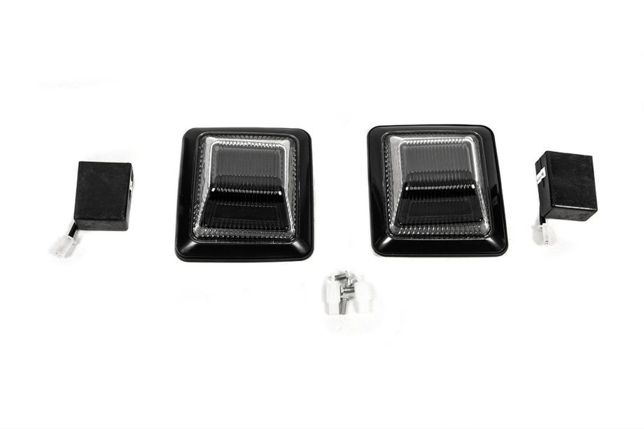 Mercedes G class W463 1990-2018 Blinker Black Design (2 Stk) Image