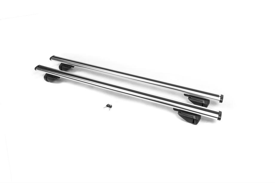 Mitsubishi Outlander 2006-2012 Dachträger Querträger OEM für integrierte Reling (2 Stk, grau) Image