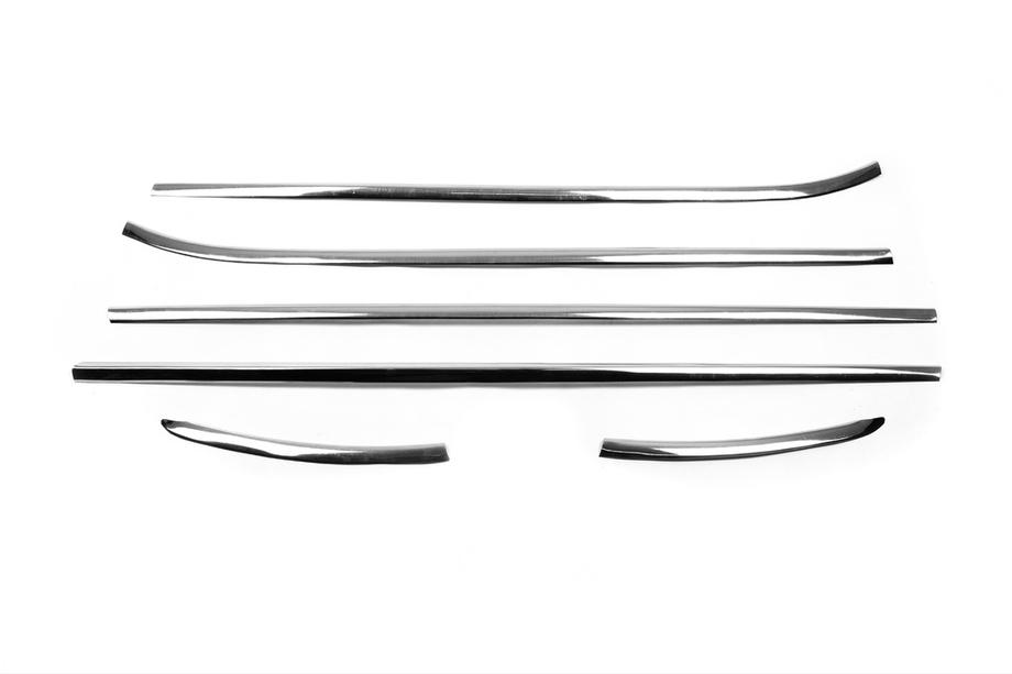 Hyundai I-30 2007-2011 Fensterzierleisten unten Edelstahl (6 Stk.) Foto 3
