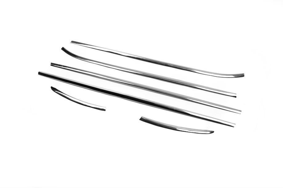 Hyundai I-30 2007-2011 Fensterzierleisten unten Edelstahl (6 Stk.) Foto 1