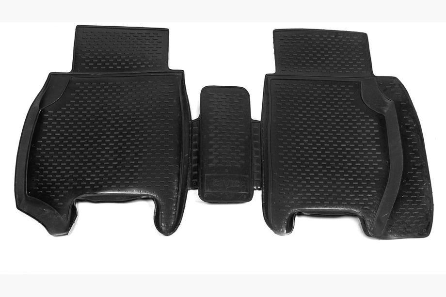 Honda Civic HB 2006-2012 Hintere Gummifußmatten für Innenraum (2 Stk, OEM) Image