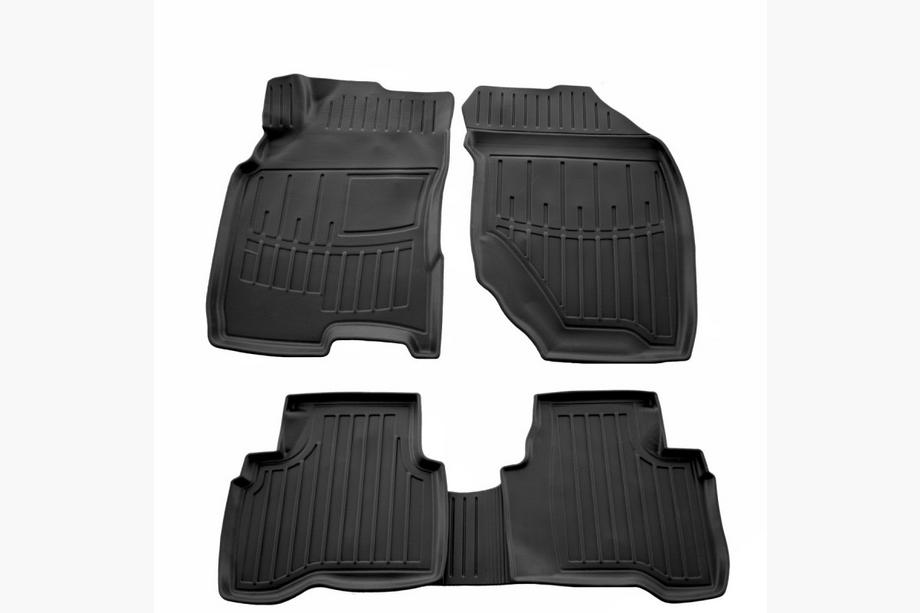Nissan X-trail T30 2002-2007 Stingray 3D Gummimatten (5 Stk, Polyurethan) Image