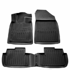 Peugeot 407 2004-2011 3D Gummimatten Stingray (SD) (4 Stk, Polyurethan) Foto 1