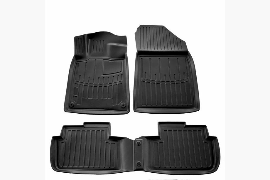 Peugeot 407 2004-2011 3D Gummimatten Stingray (SD) (4 Stk, Polyurethan) Image
